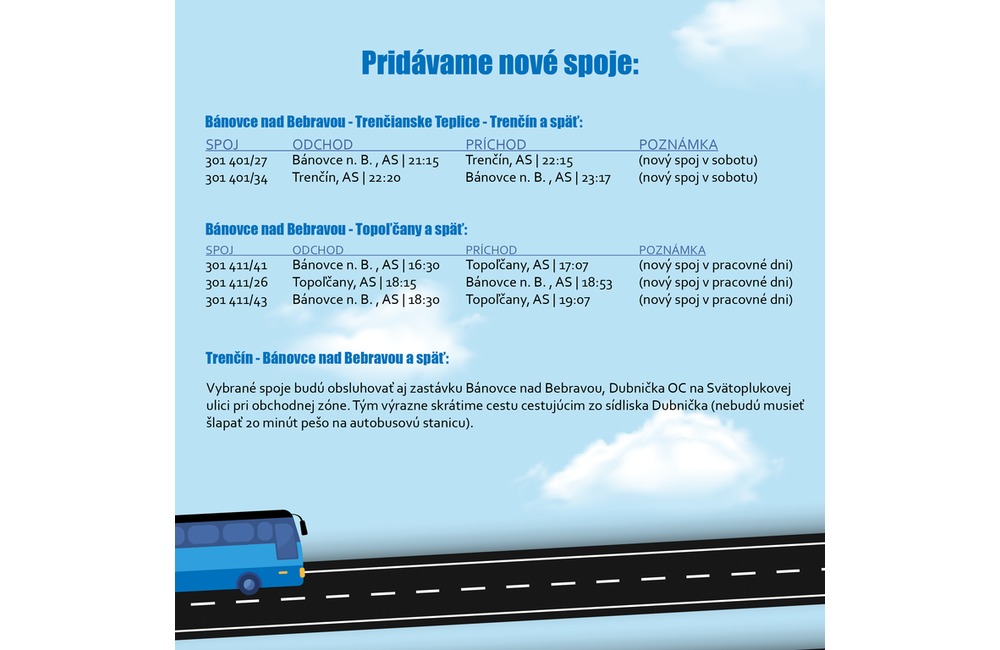 FOTO: Trenčianska župa pridáva nové autobusové spoje, foto 1