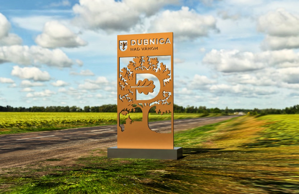 FOTO: V Dubnici nad Váhom sa rozhodujú medzi starou a novou podobou vstupného monumentu mesta, foto 1