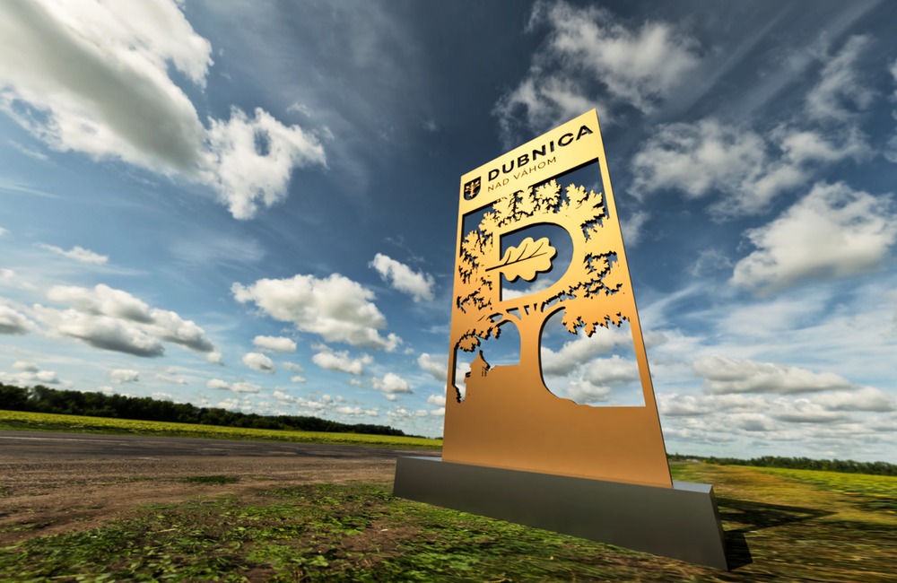 FOTO: V Dubnici nad Váhom sa rozhodujú medzi starou a novou podobou vstupného monumentu mesta, foto 2