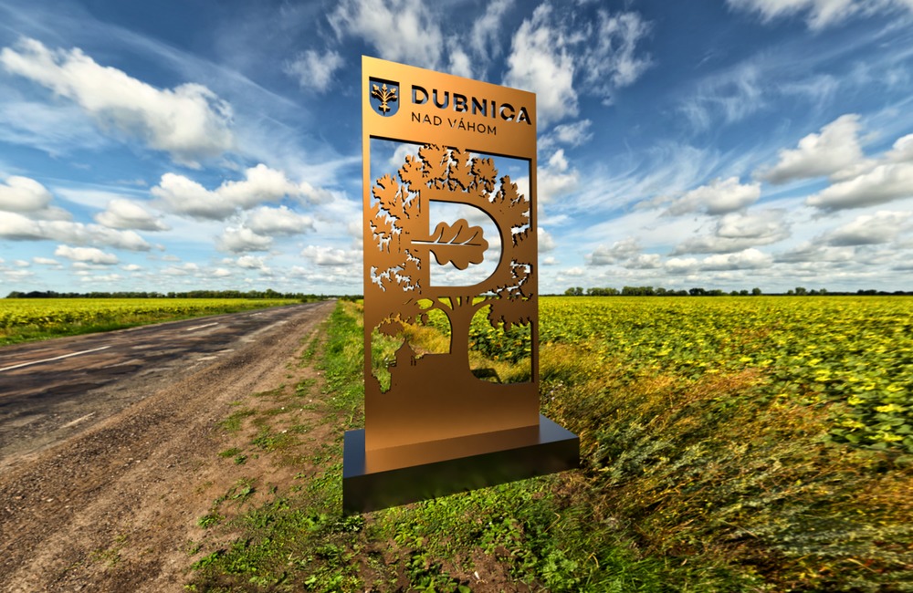 FOTO: V Dubnici nad Váhom sa rozhodujú medzi starou a novou podobou vstupného monumentu mesta, foto 3