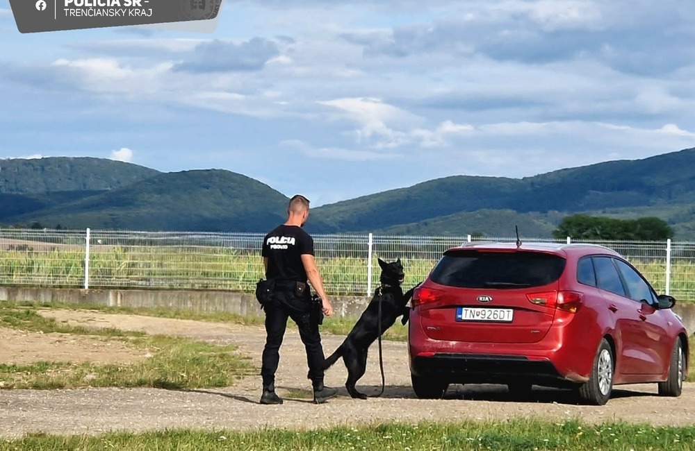 FOTO: Policajti v akcii, 2. septembra pred obchodným domom Laugaricio, foto 8