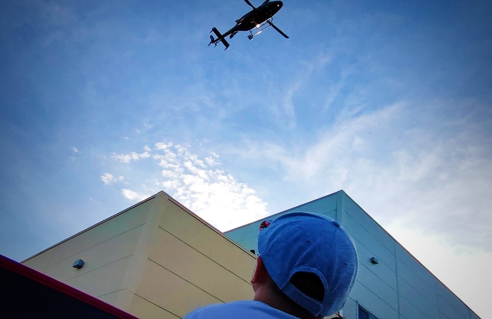 FOTO: Policajti v akcii, 2. septembra pred obchodným domom Laugaricio, foto 9