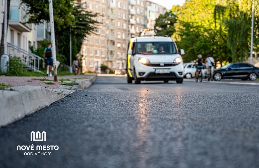 FOTO: Takto vyzerajú nové cesty v Novom Meste nad Váhom, foto 7