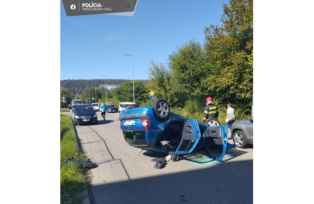 FOTO: Dopravná nehoda v Novom Meste nad Váhom, foto 2