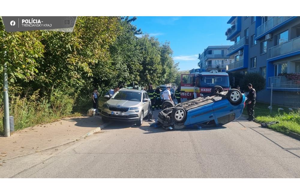 FOTO: Dopravná nehoda v Novom Meste nad Váhom, foto 3