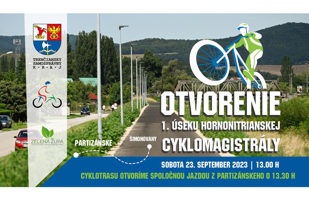 FOTO: Otvorenie novej cyklotrasy v Partizánskom, foto 3