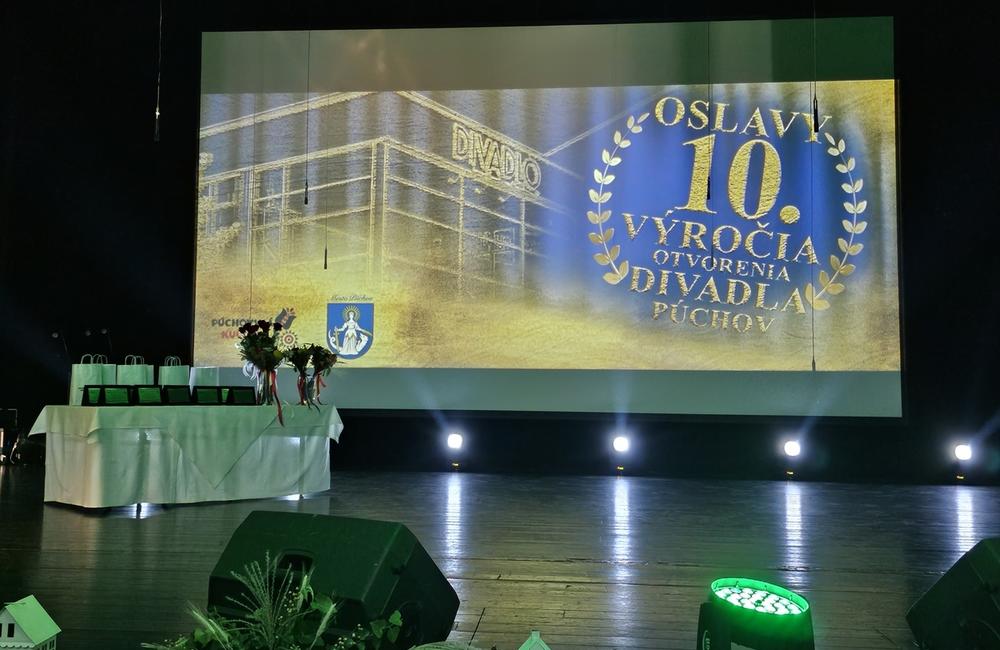 FOTO: Divadlo Púchov oslavovalo okrúhle výročie, foto 1