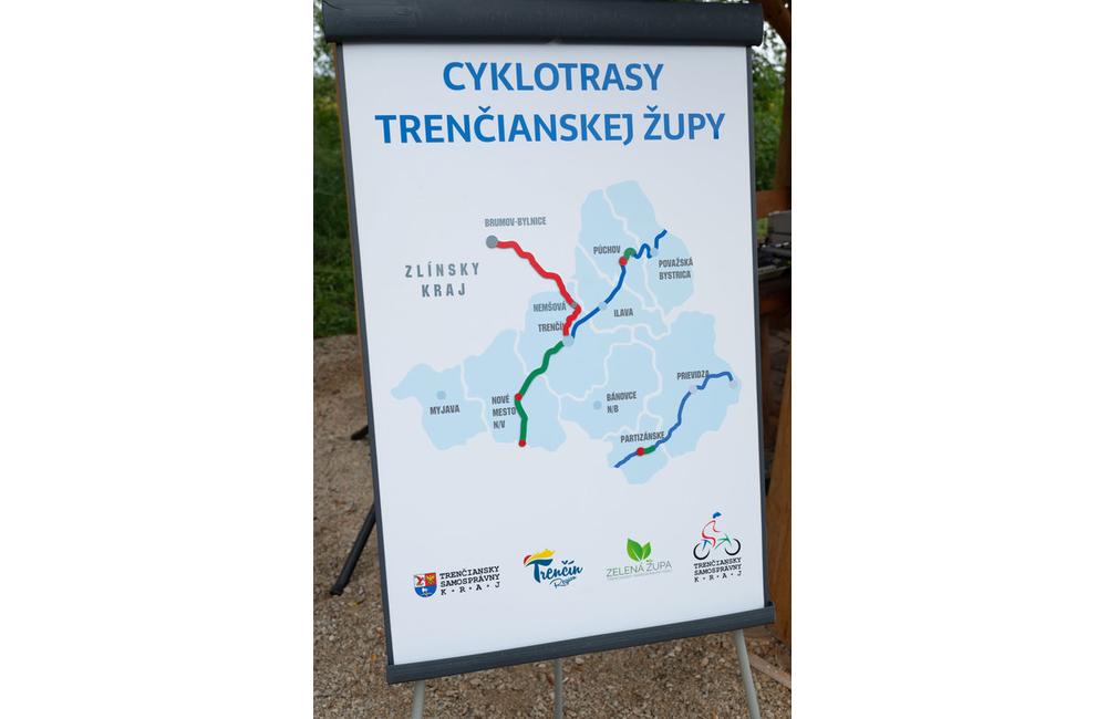 FOTO: Otvorenie nového úseku Hornonitrianskej cyklomagistrály z Partizánskeho do Malých Bielic, foto 9