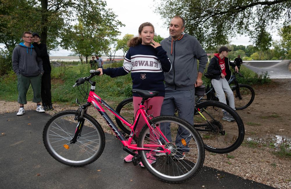 FOTO: Otvorenie nového úseku Hornonitrianskej cyklomagistrály z Partizánskeho do Malých Bielic, foto 20