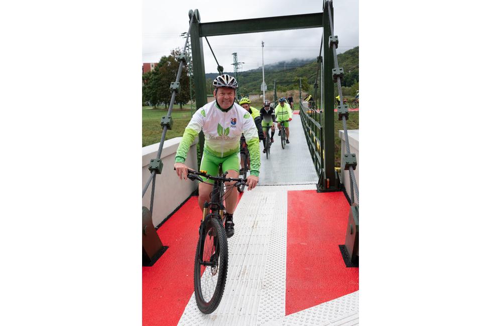 FOTO: Otvorenie nového úseku Hornonitrianskej cyklomagistrály z Partizánskeho do Malých Bielic, foto 29