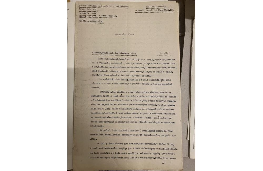 FOTO: Bulvár z archívu: Milostná dráma takmer spred 100 rokov v kúpeľnom meste na Považí, foto 3