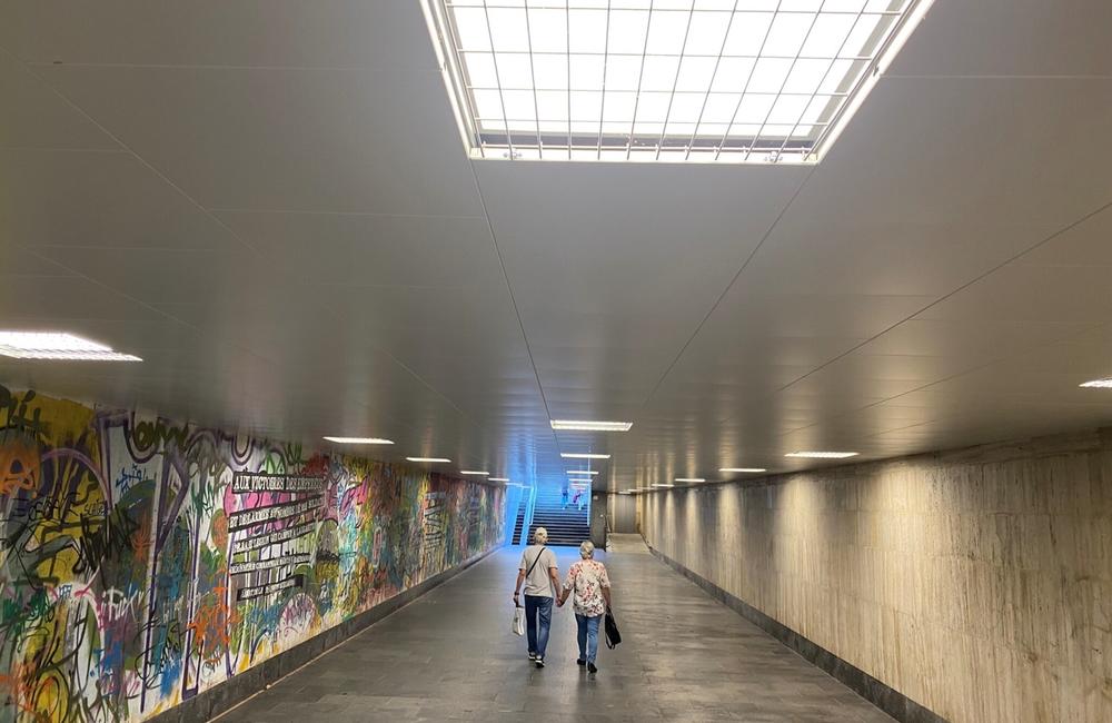 FOTO: Vynovený podchod pri Hoteli Elizabeth v Trenčíne, foto 4