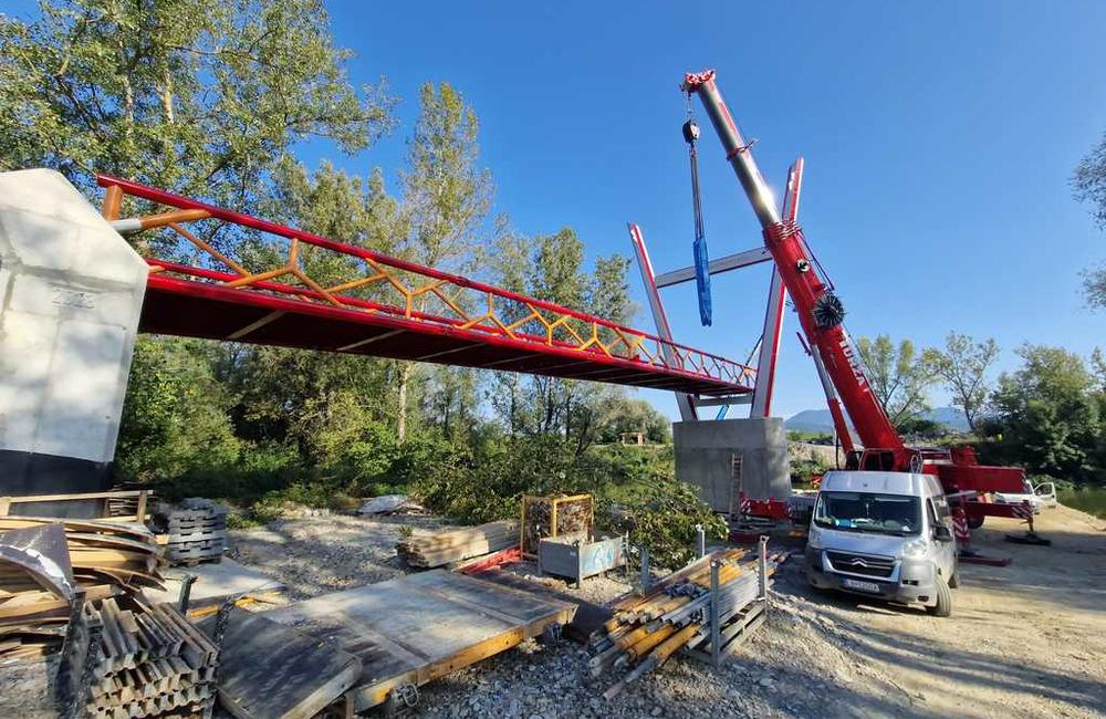 FOTO: Budovanie cyklomostu v okrese Púchov, foto 5