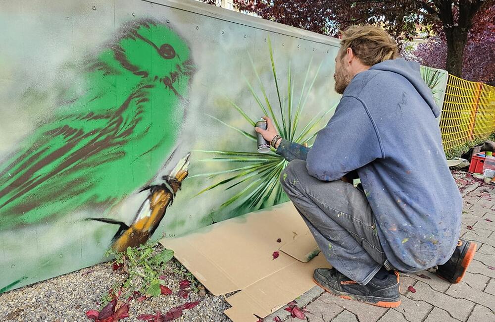 FOTO: V Púchove vzniká nové umelecké dielo, foto 3