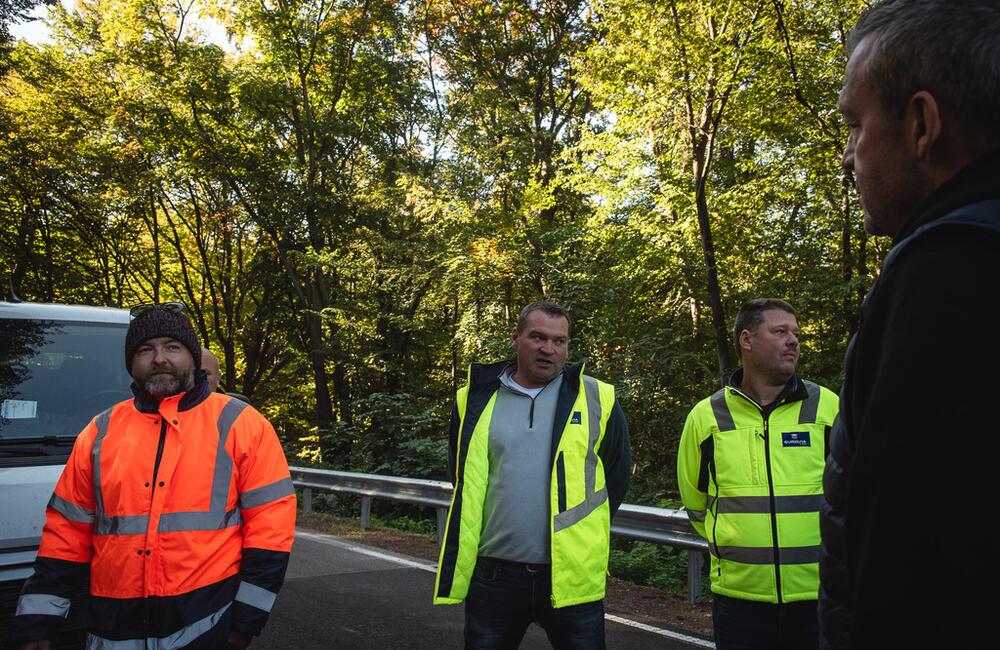 FOTO: Modernizácia cesty z Veľkých Uheriec do Skýcova, foto 7