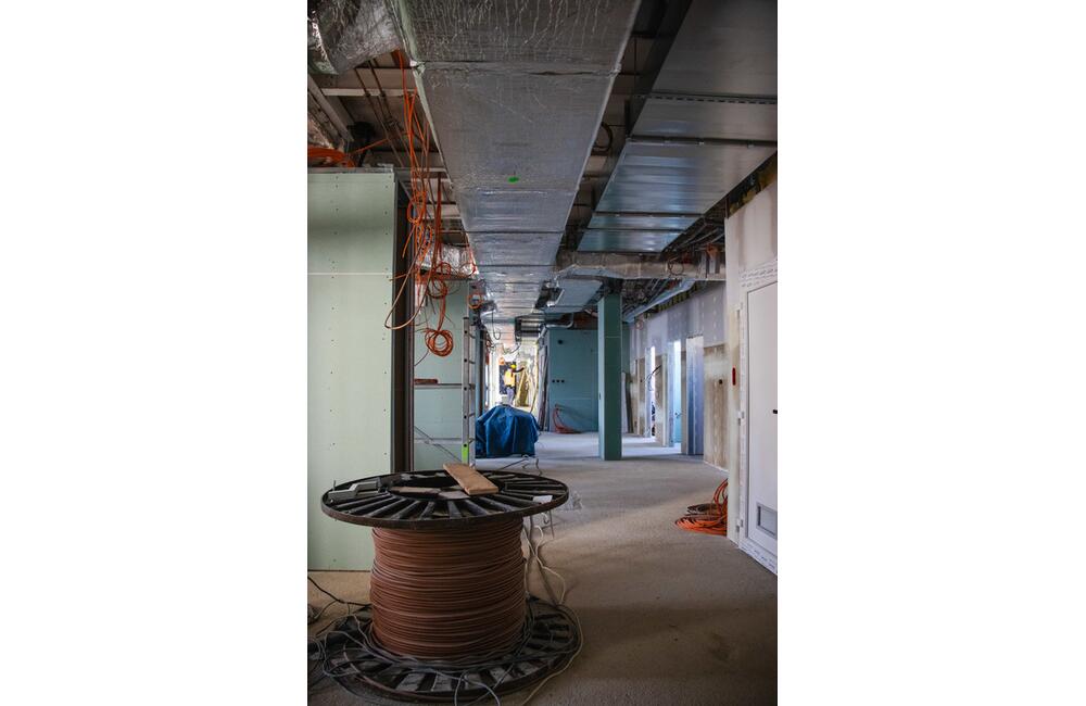 FOTO: Nové oddelenie bojnickej nemocnice získava svoje kontúry, foto 9