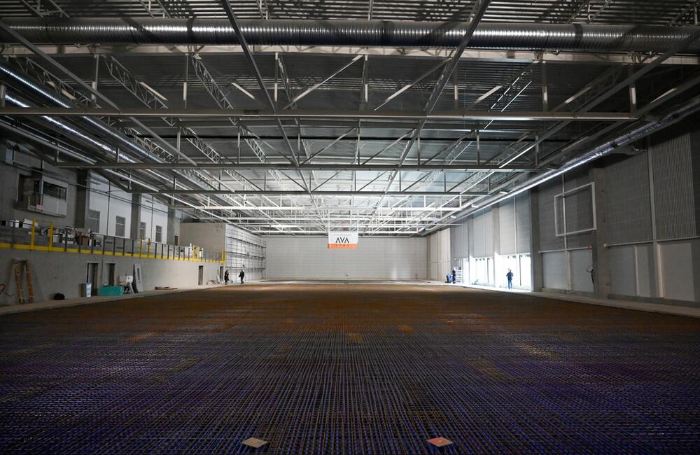 FOTO: Práce na hokejovej hale v Trenčíne postupne finišujú, foto 17