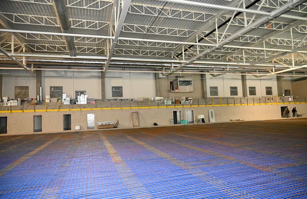 FOTO: Práce na hokejovej hale v Trenčíne postupne finišujú, foto 29