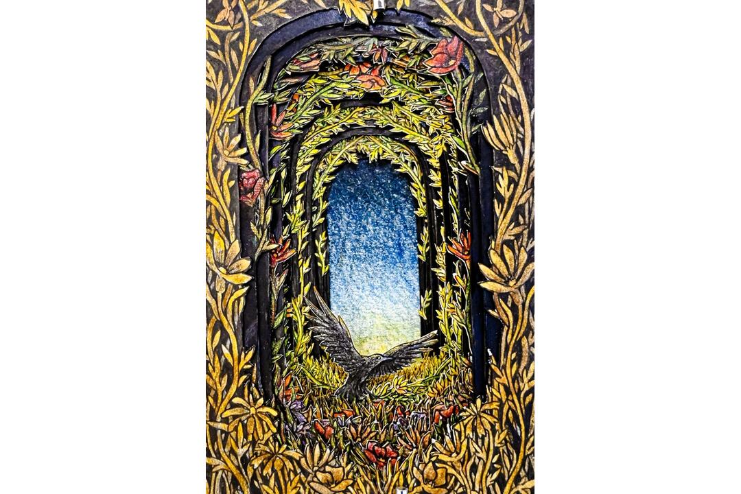 FOTO: Výstava Ukryté v knihách od výtvarníčky Isobelle Ouzman, foto 3