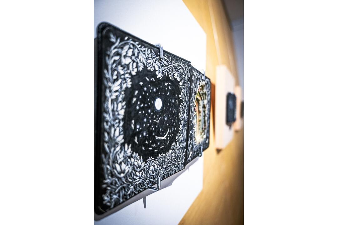 FOTO: Výstava Ukryté v knihách od výtvarníčky Isobelle Ouzman, foto 6