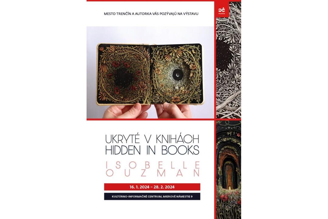 FOTO: Výstava Ukryté v knihách od výtvarníčky Isobelle Ouzman, foto 9
