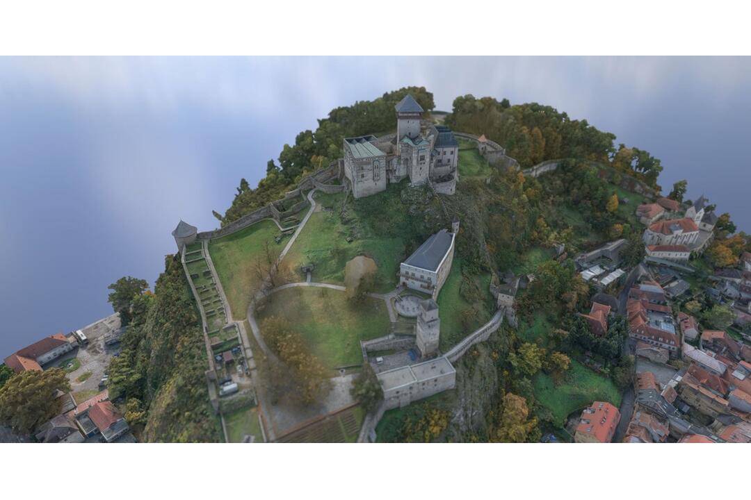 FOTO: Trenčiansky hrad má svoj podrobný 3D model, foto 1
