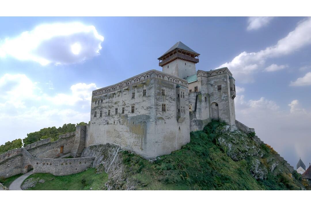 FOTO: Trenčiansky hrad má svoj podrobný 3D model, foto 2
