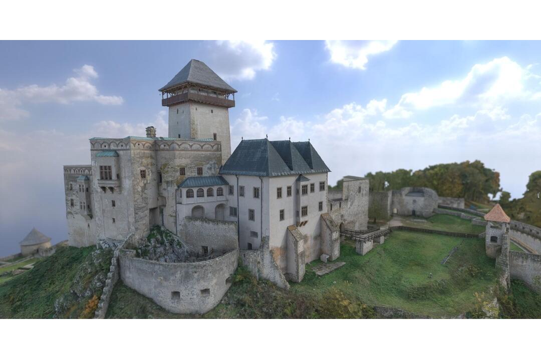 FOTO: Trenčiansky hrad má svoj podrobný 3D model, foto 4