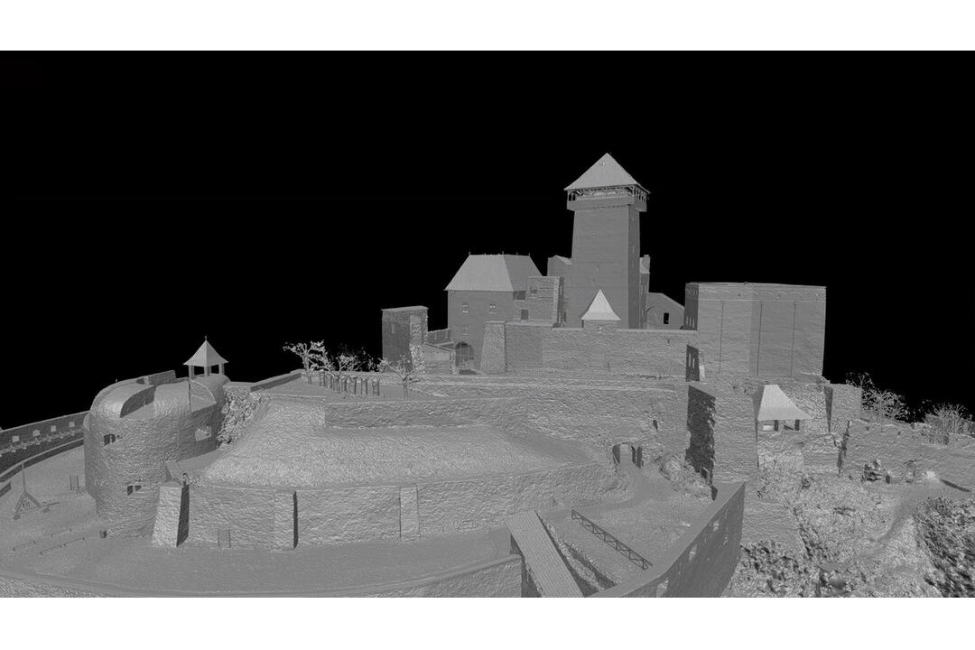 FOTO: Trenčiansky hrad má svoj podrobný 3D model, foto 5