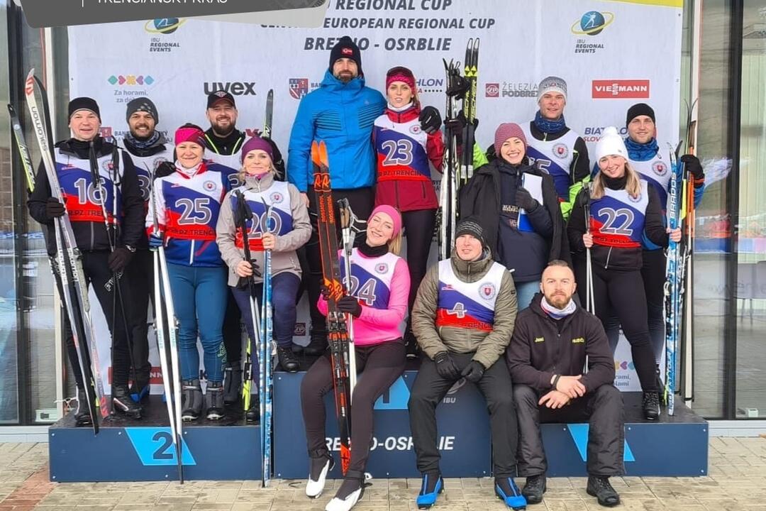 FOTO: Majstrovstvá Krajského riaditeľstva Policajného zboru v Trenčíne v brannom lyžovaní, foto 1