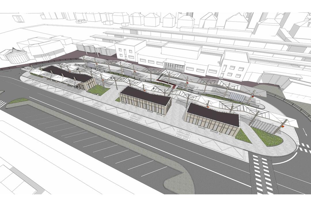 FOTO: Smutný pohľad na autobusovú stanicu v Trenčíne bude čoskoro minulosťou. Župa ohlásila veľký krok, foto 7