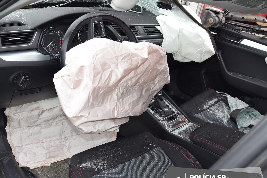 FOTO: Dopravná nehoda na diaľnici D1 pri Trenčíne 15. februára, foto 8