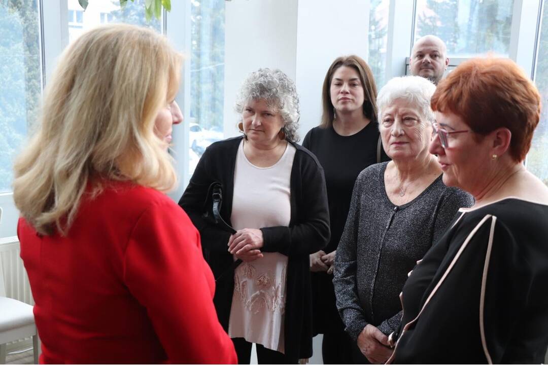 FOTO: Návšteva prezidentky Zuzany Čaputovej v Dubnici nad Váhom, foto 10