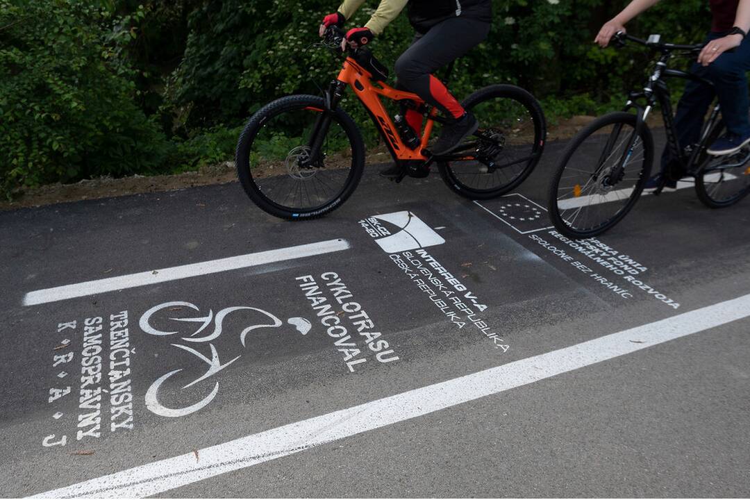 FOTO: Z Trenčianskeho hradu sa budete môcť odviezť k hradu Brumov na bicykli, foto 5
