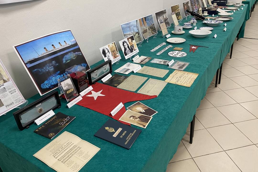 FOTO: Autentické predmety z Titanicu aj VR návšteva prvej triedy na výstave v Myjave, foto 5
