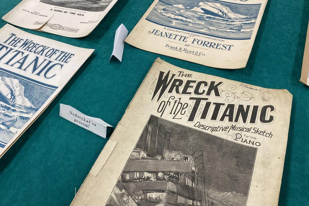 FOTO: Autentické predmety z Titanicu aj VR návšteva prvej triedy na výstave v Myjave, foto 9