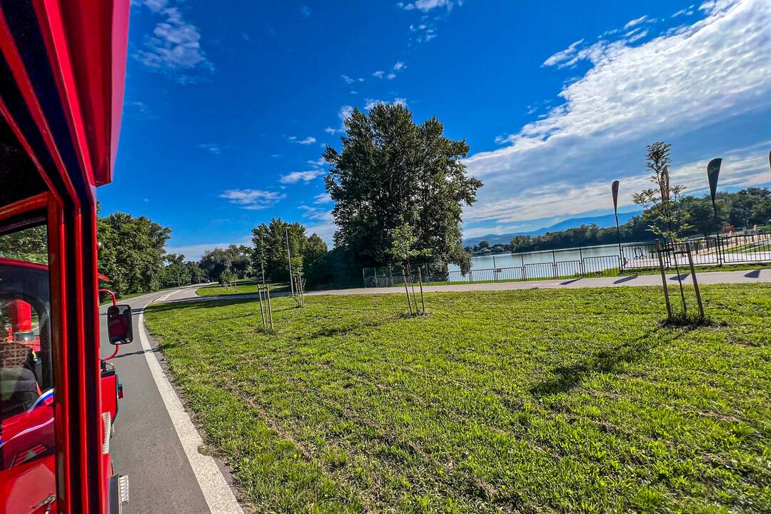 FOTO: Turistický vláčik Zelenáčik v Novom Meste nad Váhom, foto 1