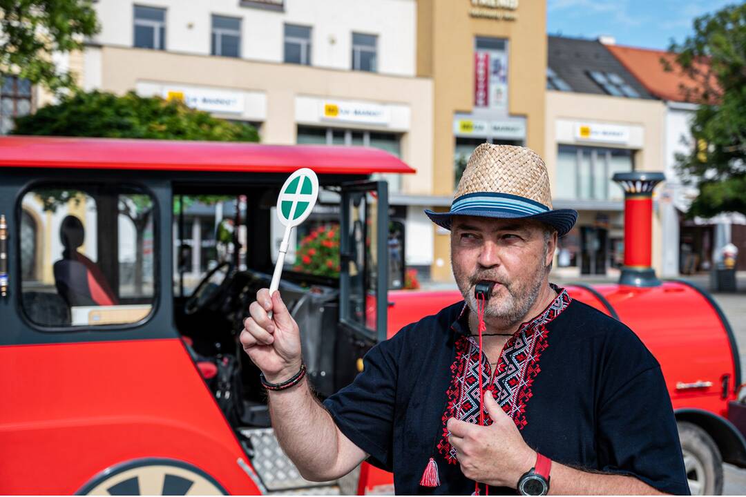 FOTO: Turistický vláčik Zelenáčik v Novom Meste nad Váhom, foto 3