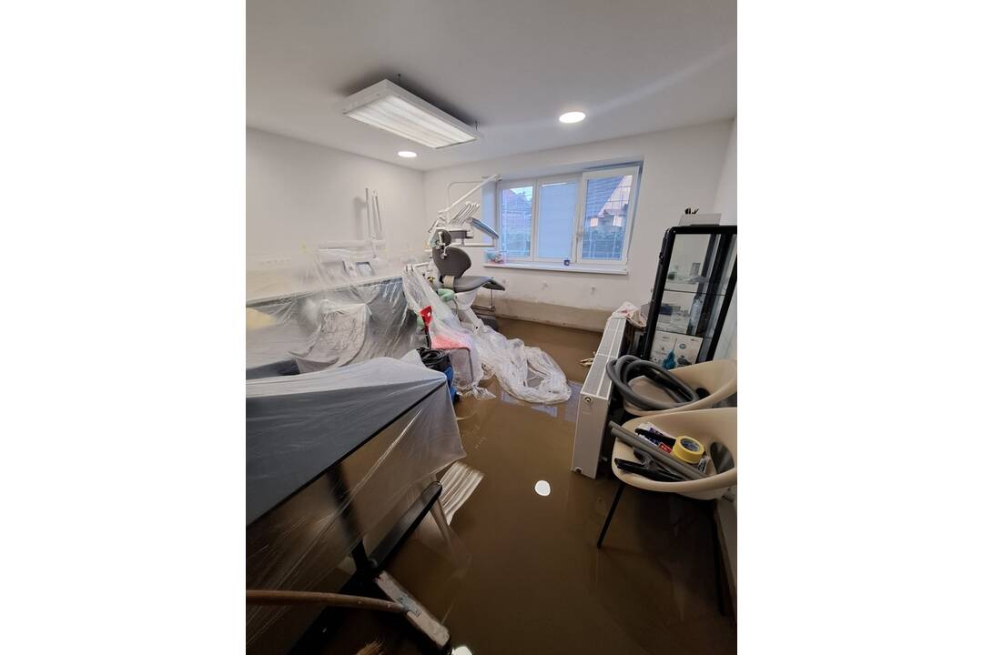 FOTO: Záplavy v obci pokračujú, foto 2