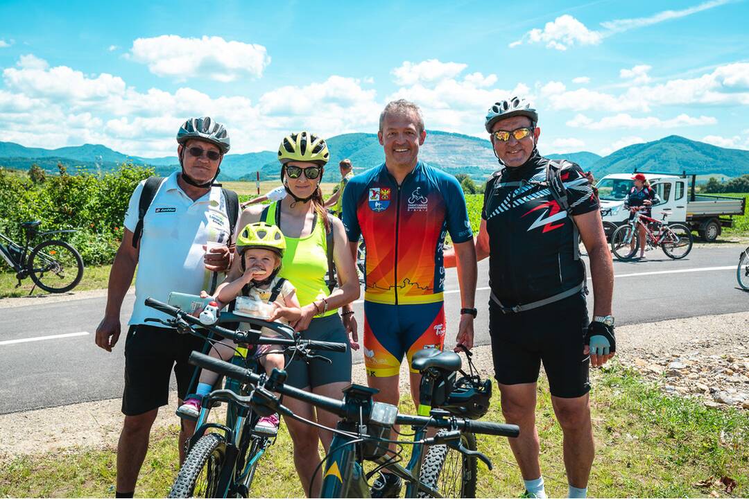 FOTO: Otvorenie nového úseku Vážskej cyklomagistrály, foto 4