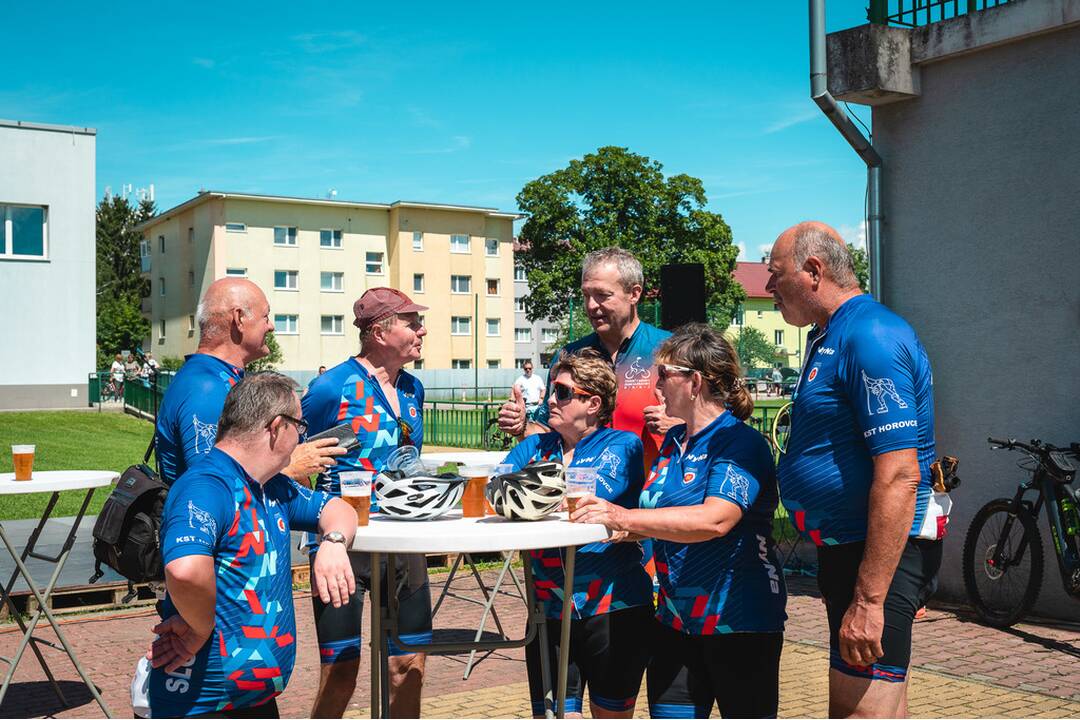 FOTO: Otvorenie nového úseku Vážskej cyklomagistrály, foto 17