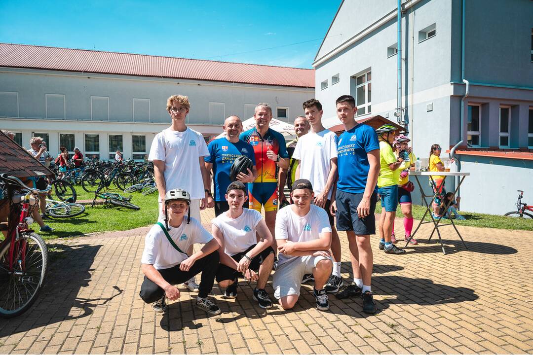 FOTO: Otvorenie nového úseku Vážskej cyklomagistrály, foto 21