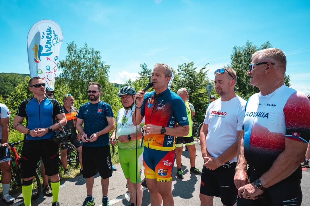 FOTO: Otvorenie nového úseku Vážskej cyklomagistrály, foto 24