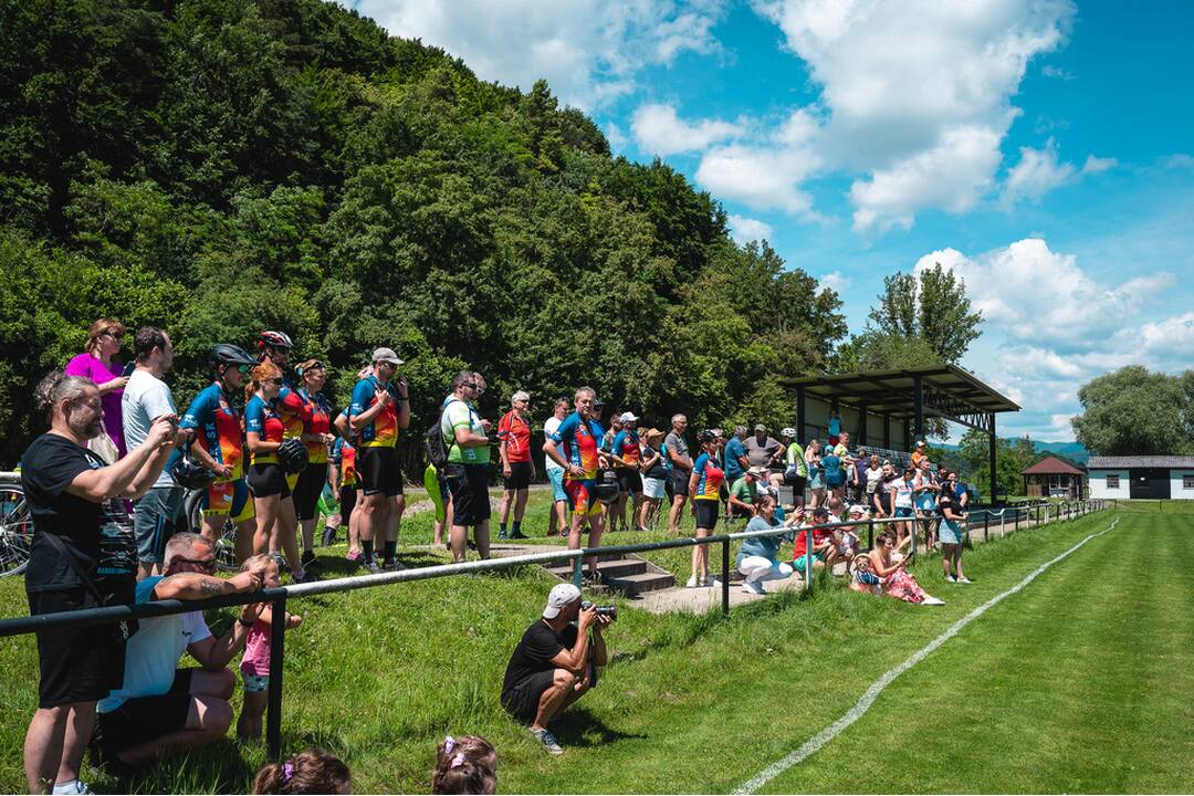 FOTO: Otvorenie nového úseku Vážskej cyklomagistrály, foto 28