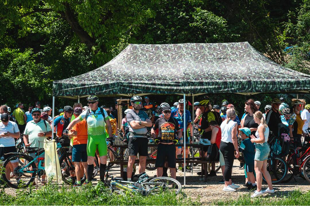 FOTO: Otvorenie nového úseku Vážskej cyklomagistrály, foto 29