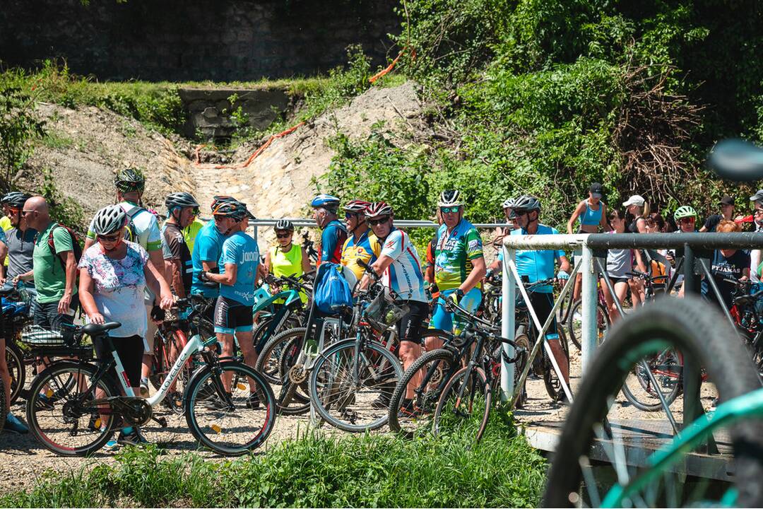 FOTO: Otvorenie nového úseku Vážskej cyklomagistrály, foto 30