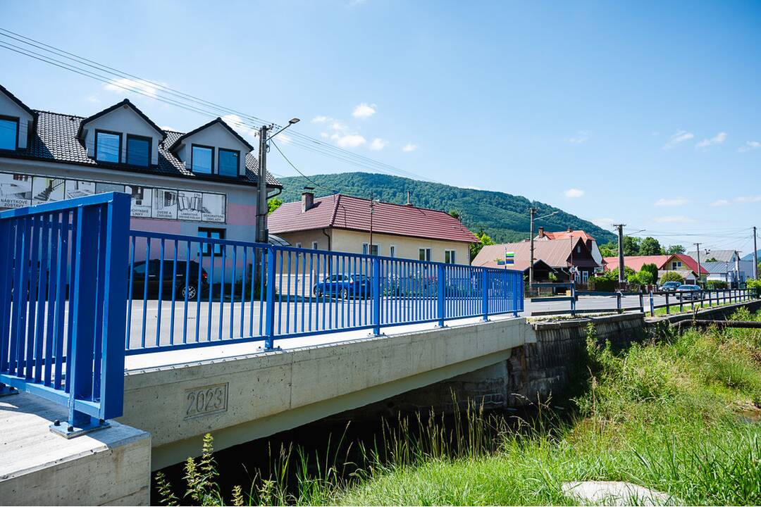 FOTO: Dokončená rekonštrukcia cesty v Domaniži, foto 3