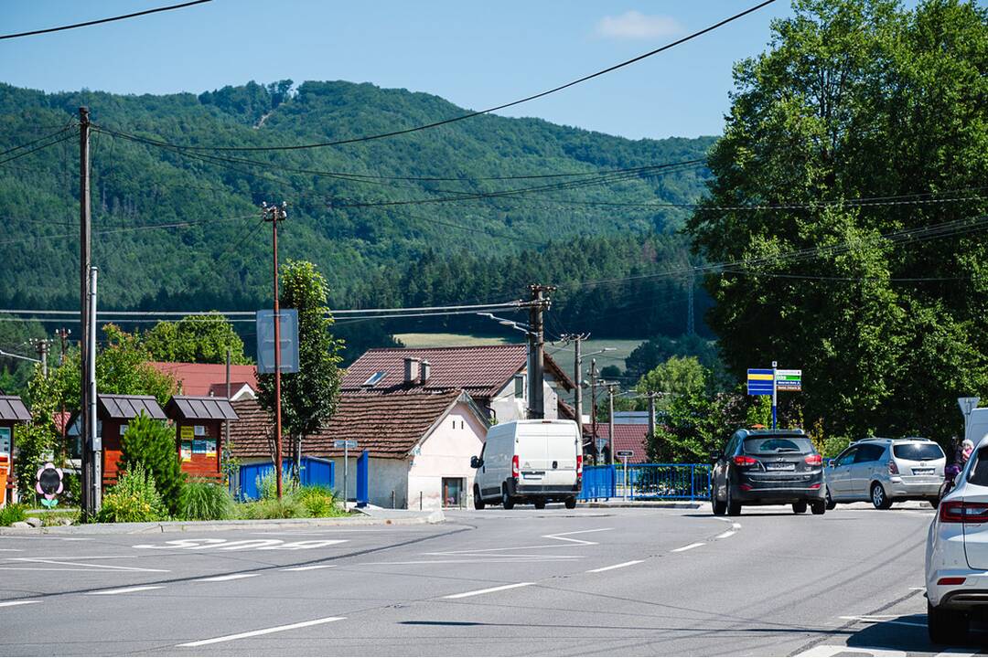 FOTO: Dokončená rekonštrukcia cesty v Domaniži, foto 6
