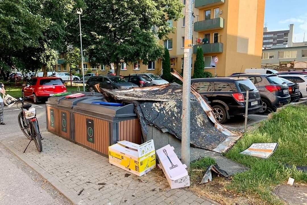 FOTO: Škody po búrke v Trenčíne, foto 9