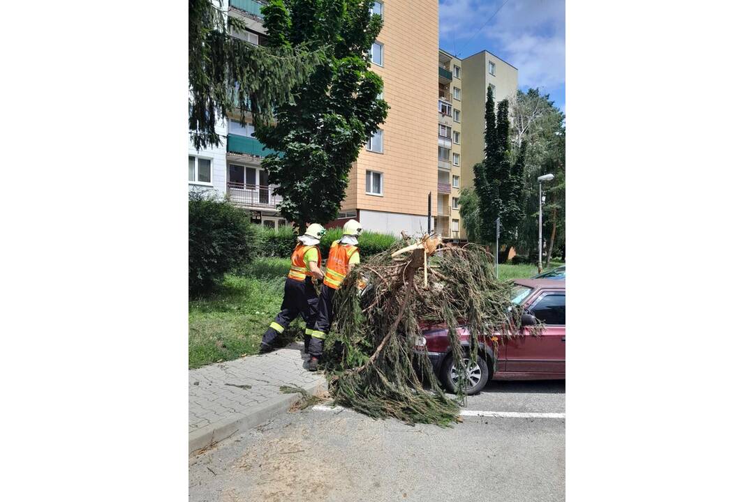 FOTO: Škody po búrke v Trenčíne, foto 15